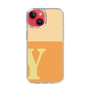 Slim Protection Case［ Original - initial two tone - Y orange ］