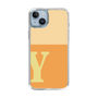 Slim Protection Case［ Original - initial two tone - Y orange ］