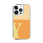 Slim Protection Case［ Original - initial two tone - Y orange ］