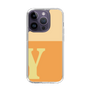 Slim Protection Case［ Original - initial two tone - Y orange ］