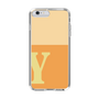 Slim Protection Case［ Original - initial two tone - Y orange ］