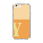 Slim Protection Case［ Original - initial two tone - Y orange ］