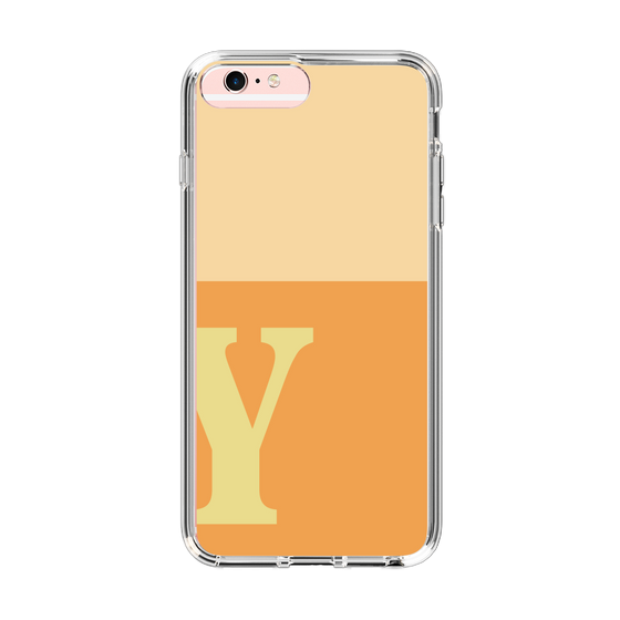 Slim Protection Case［ Original - initial two tone - Y orange ］