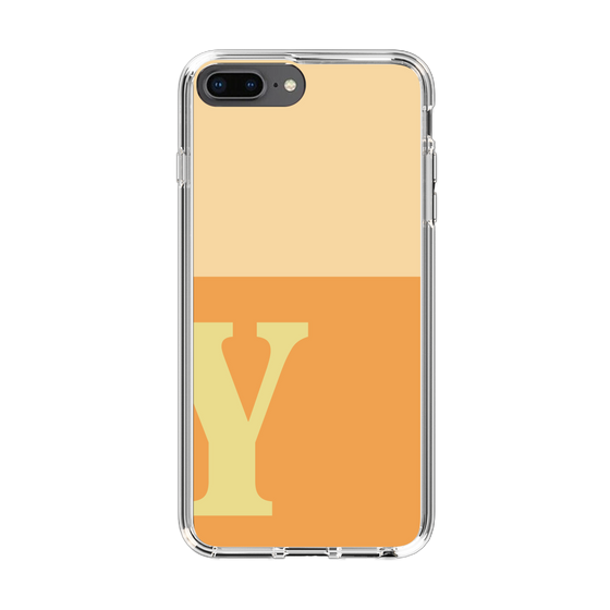 Slim Protection Case［ Original - initial two tone - Y orange ］