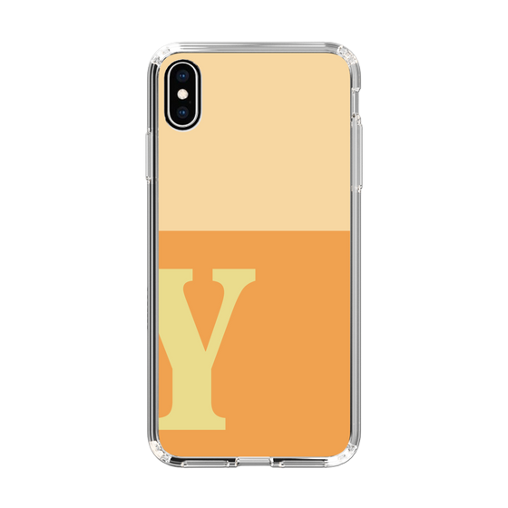 Slim Protection Case［ Original - initial two tone - Y orange ］