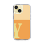 Slim Protection Case［ Original - initial two tone - Y orange ］