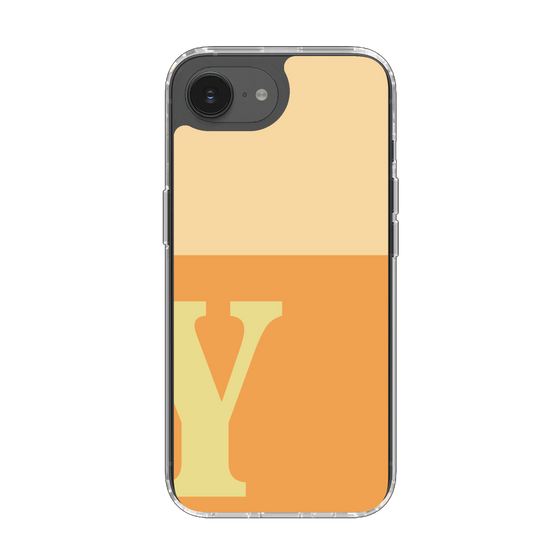 Slim Protection Case［ Original - initial two tone - Y orange ］