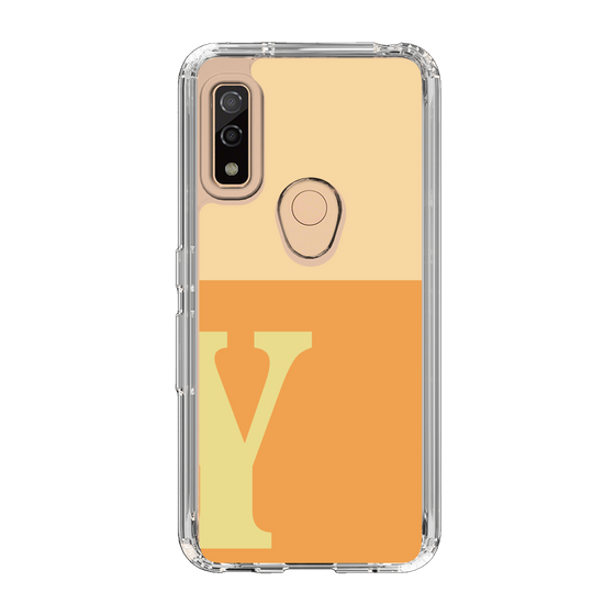 Slim Protection Case［ Original - initial two tone - Y orange ］