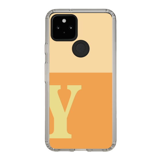 Slim Protection Case［ Original - initial two tone - Y orange ］