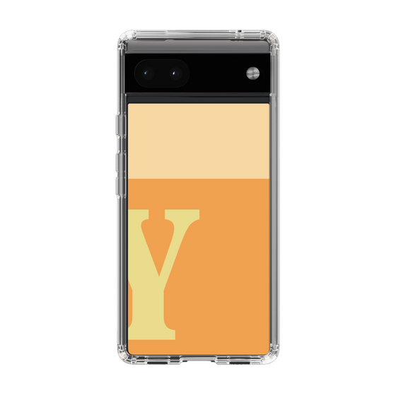 Slim Protection Case［ Original - initial two tone - Y orange ］
