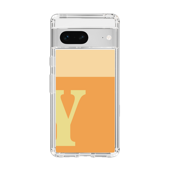 Slim Protection Case［ Original - initial two tone - Y orange ］
