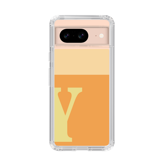 Slim Protection Case［ Original - initial two tone - Y orange ］