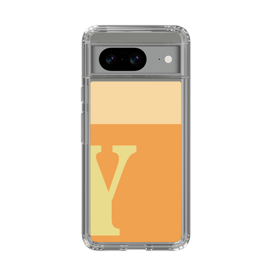Slim Protection Case［ Original - initial two tone - Y orange ］