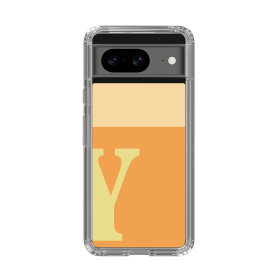 Slim Protection Case［ Original - initial two tone - Y orange ］