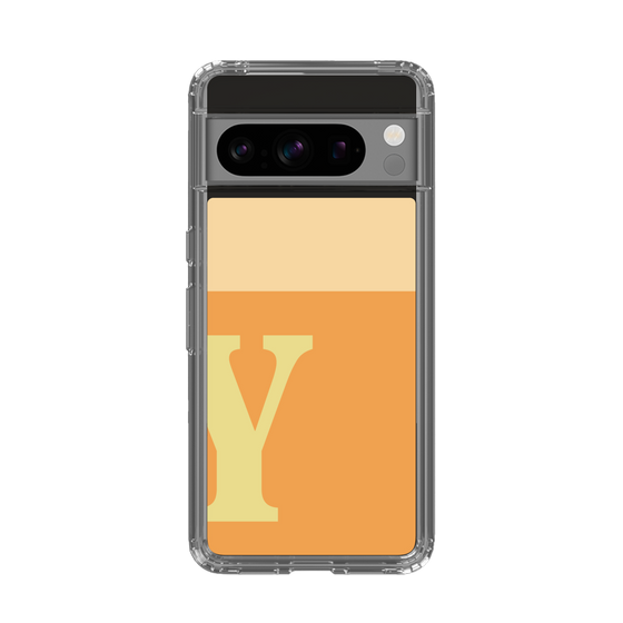 Slim Protection Case［ Original - initial two tone - Y orange ］
