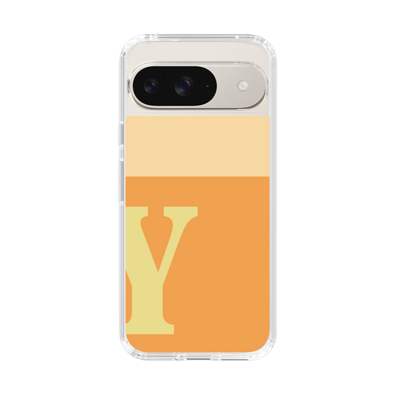 Slim Protection Case［ Original - initial two tone - Y orange ］