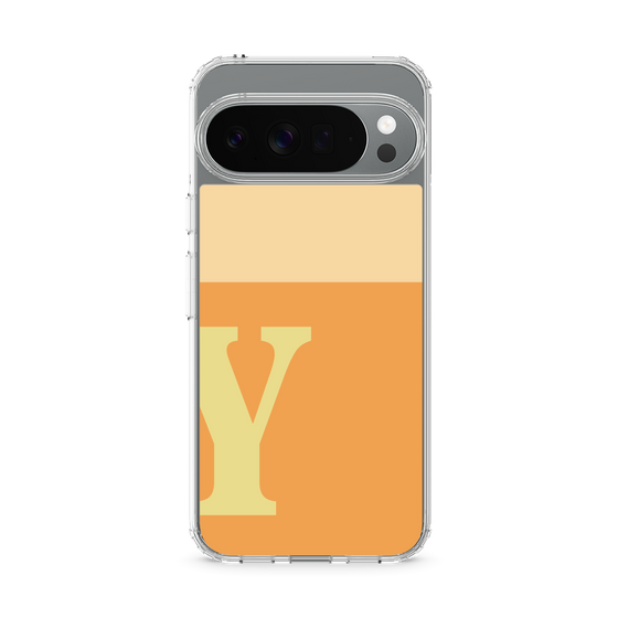 Slim Protection Case［ Original - initial two tone - Y orange ］