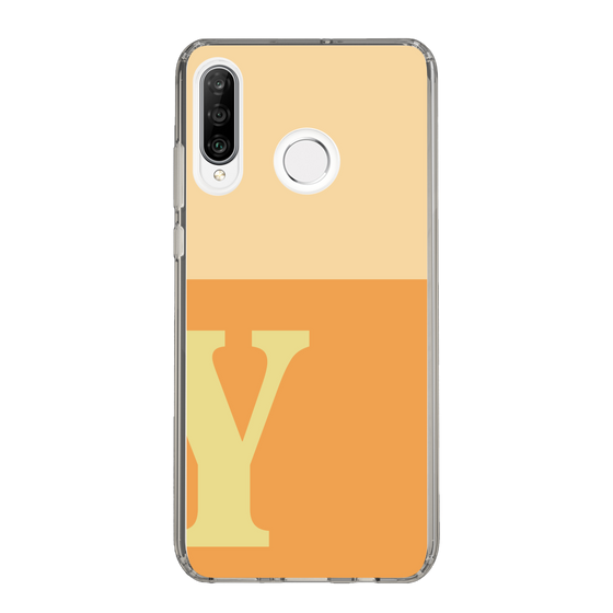 Slim Protection Case［ Original - initial two tone - Y orange ］