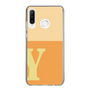 Slim Protection Case［ Original - initial two tone - Y orange ］