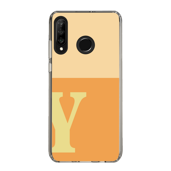 Slim Protection Case［ Original - initial two tone - Y orange ］