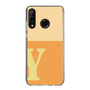 Slim Protection Case［ Original - initial two tone - Y orange ］