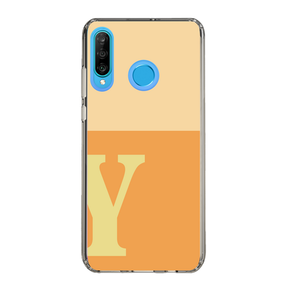 Slim Protection Case［ Original - initial two tone - Y orange ］