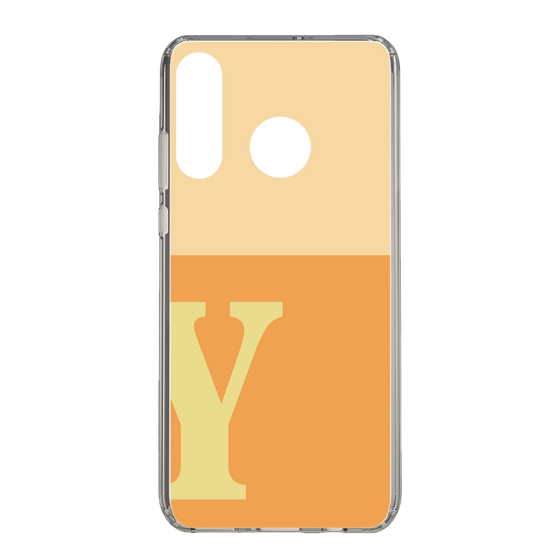 Slim Protection Case［ Original - initial two tone - Y orange ］