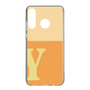 Slim Protection Case［ Original - initial two tone - Y orange ］