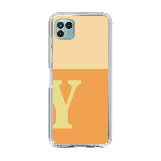 Slim Protection Case［ Original - initial two tone - Y orange ］