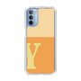 Slim Protection Case［ Original - initial two tone - Y orange ］