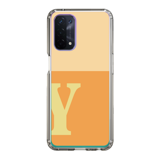 Slim Protection Case［ Original - initial two tone - Y orange ］