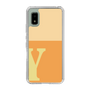Slim Protection Case［ Original - initial two tone - Y orange ］