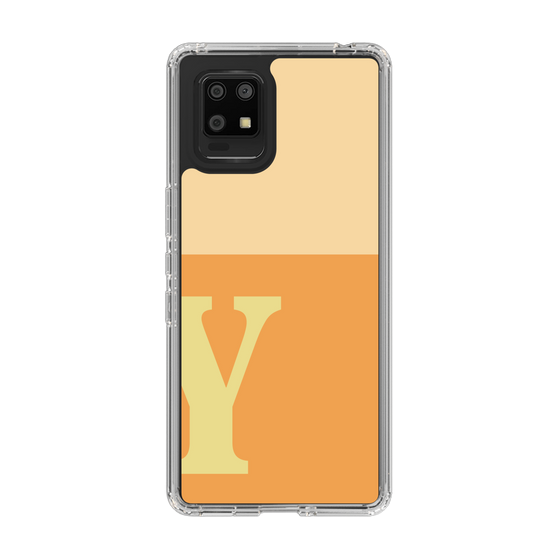 Slim Protection Case［ Original - initial two tone - Y orange ］