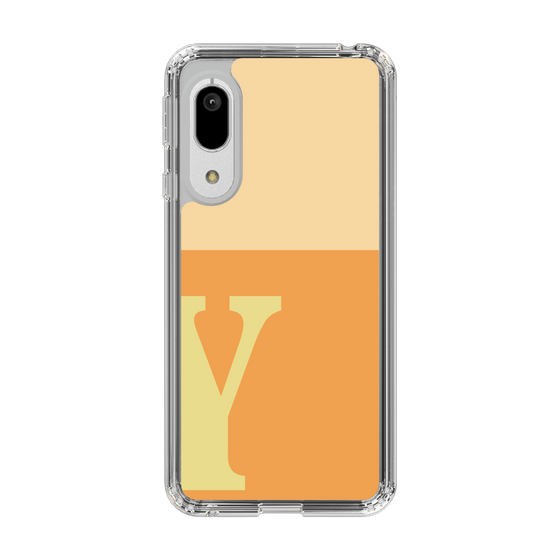 Slim Protection Case［ Original - initial two tone - Y orange ］