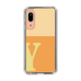 Slim Protection Case［ Original - initial two tone - Y orange ］