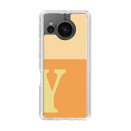 Slim Protection Case［ Original - initial two tone - Y orange ］