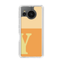 Slim Protection Case［ Original - initial two tone - Y orange ］