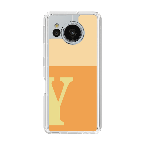 Slim Protection Case［ Original - initial two tone - Y orange ］