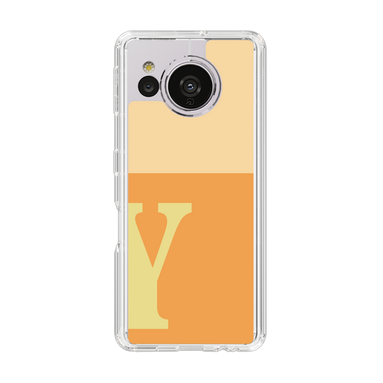 Slim Protection Case［ Original - initial two tone - Y orange ］