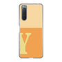Slim Protection Case［ Original - initial two tone - Y orange ］