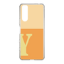 Slim Protection Case［ Original - initial two tone - Y orange ］