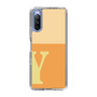 Slim Protection Case［ Original - initial two tone - Y orange ］