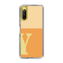 Slim Protection Case［ Original - initial two tone - Y orange ］