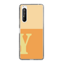 Slim Protection Case［ Original - initial two tone - Y orange ］