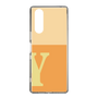 Slim Protection Case［ Original - initial two tone - Y orange ］
