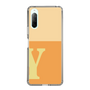Slim Protection Case［ Original - initial two tone - Y orange ］