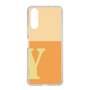 Slim Protection Case［ Original - initial two tone - Y orange ］