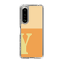 Slim Protection Case［ Original - initial two tone - Y orange ］