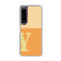 Slim Protection Case［ Original - initial two tone - Y orange ］