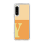 Slim Protection Case［ Original - initial two tone - Y orange ］